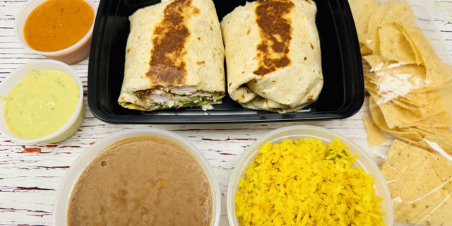 Fajita Wrap Lunch Box