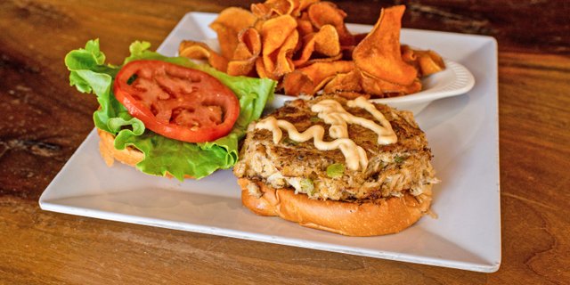 Crab Cake Sandwich