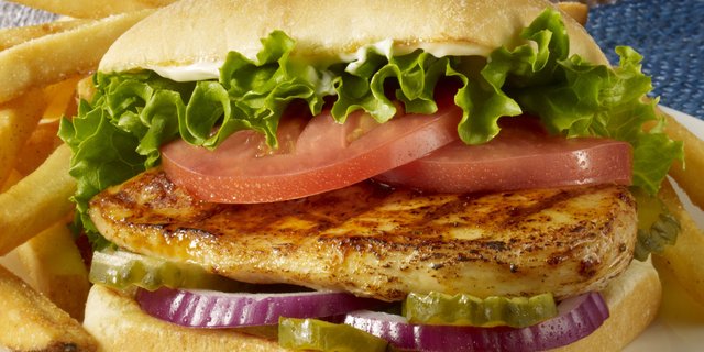 Mikes Grilled Chicken Sandwich Bar