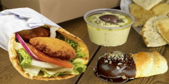 Falafel Sandwich Box Lunch