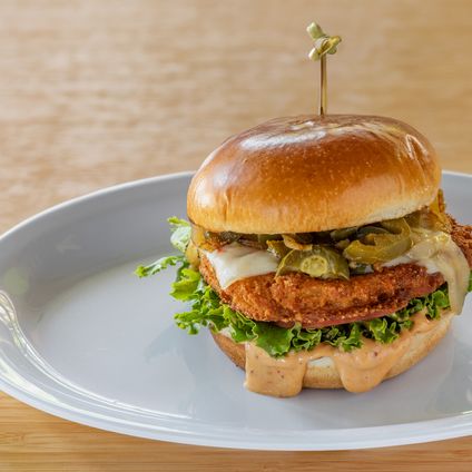 Spicy Veggie Burger