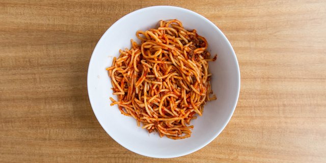 Spaghetti w/ Meat Sauce