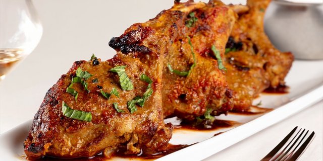 Tandoori Lollipop Lamb Chops