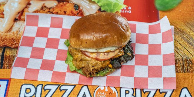 Buffalo Chicken Burger
