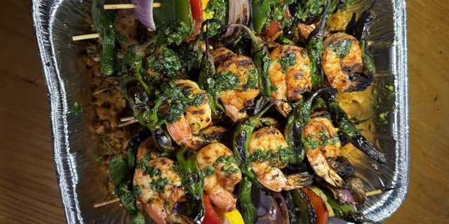 Cajun-Spiced Shrimp Skewers
