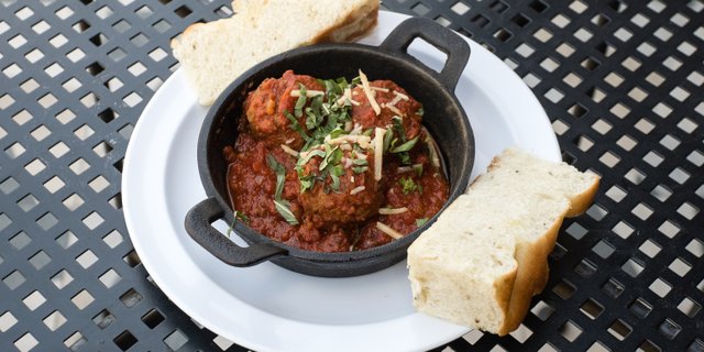 Baked Meatballs Tray