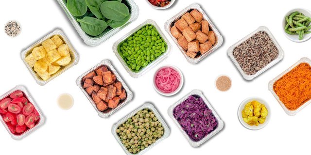 6 People - Vegan Small Group Bowl & Salad Bar