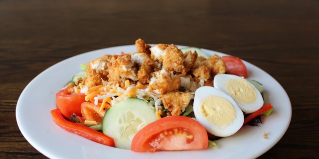 Crispy Chicken Salad