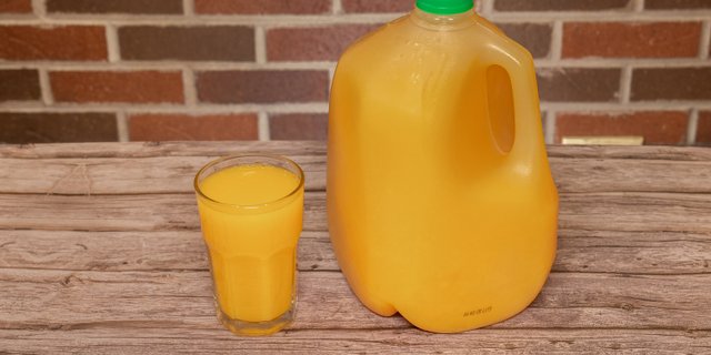 Gallon Orange Juice