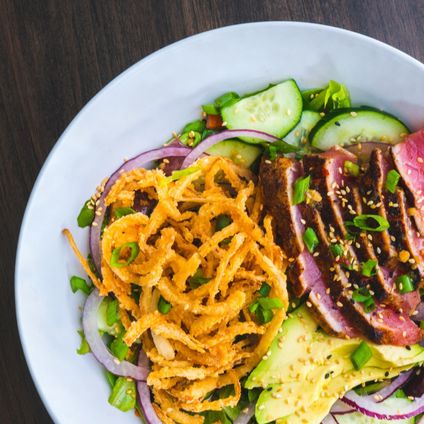 Seared Ahi Tuna Salad
