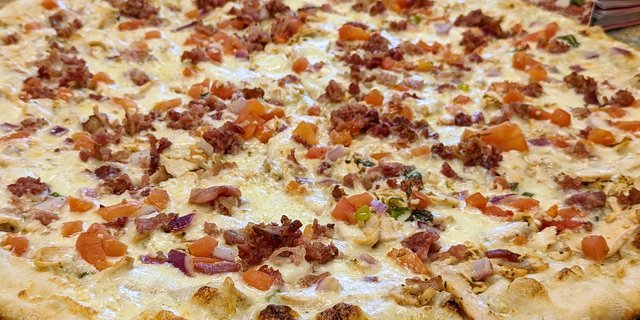 Chicken Bacon Ranch Pizza