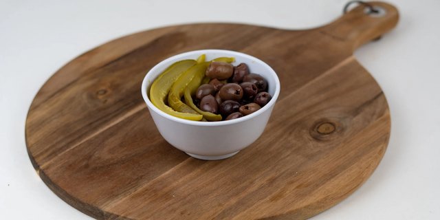 Olives & Pickled Cucumbers