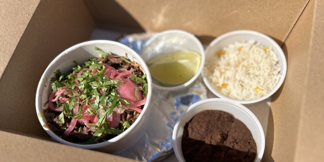 Barbacoa Tacos Boxed Lunch