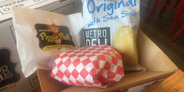 BBQ Pulled Pork Boxed Lunch