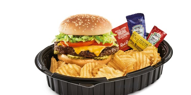 Gourmet Cheeseburger Boxed Lunch