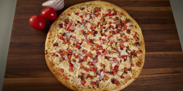 Chicken Bacon Ranch Pizza