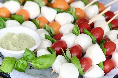 Caprese Skewer Platter