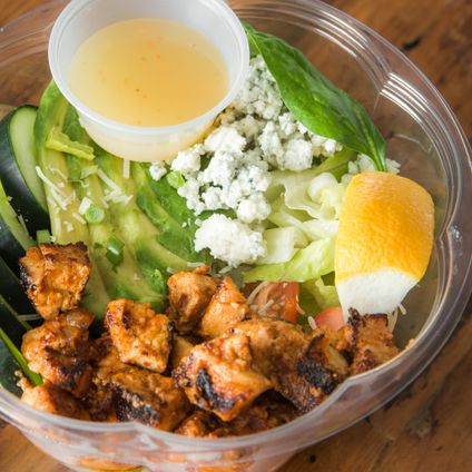 Blue Masala Chicken Salad
