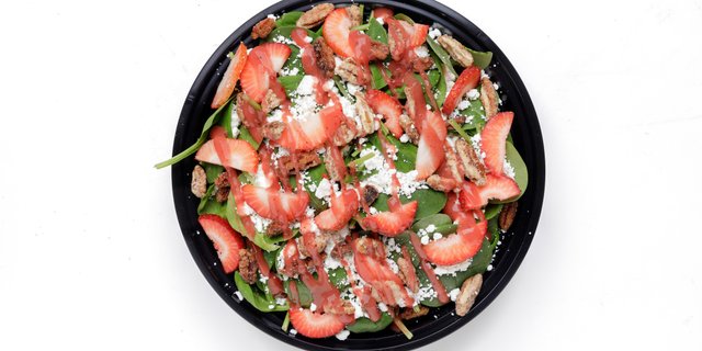 Spinach & Strawberry Salad