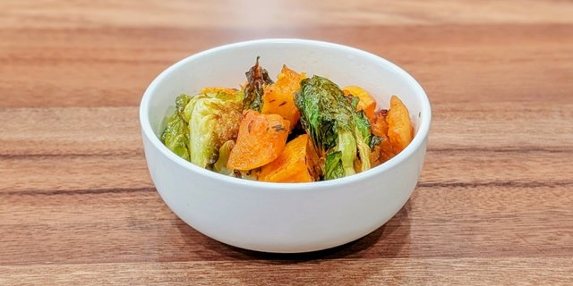 Roasted Brussel Sprouts & Butternut Squash