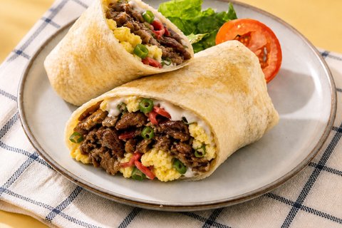 Bulgogi Breakfast Burrito