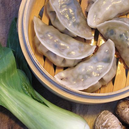 Shiitake Mushroom-Tofu Dumplings