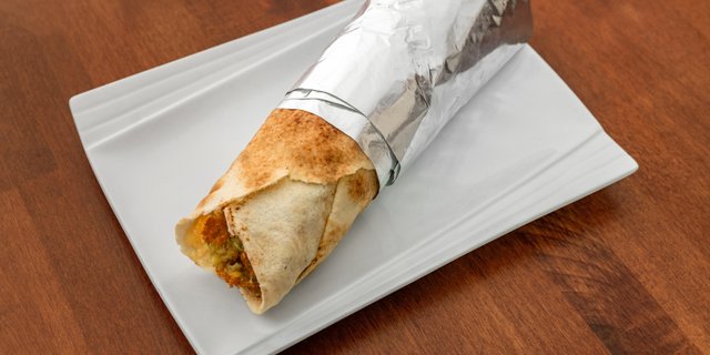 Loaded Falafel Sandwich