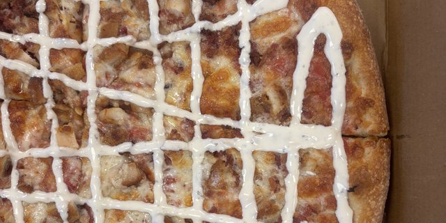 Chicken Bacon Ranch Pizza