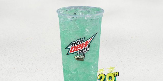 Mountain Dew Baja Blast Zero Sugar