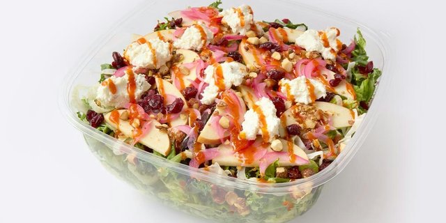 Pink Lady Apple & Goat Cheese Salad