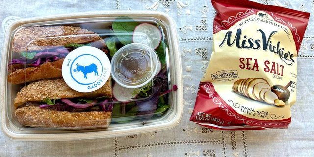 Sandwich, Salad & Chips Boxed Lunch