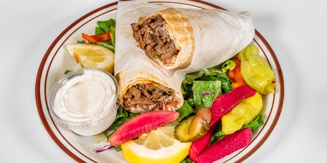 Meat Shawarma Sandwich