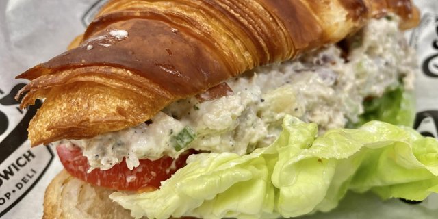 The Chicken Salad Croissant Sandwich Box