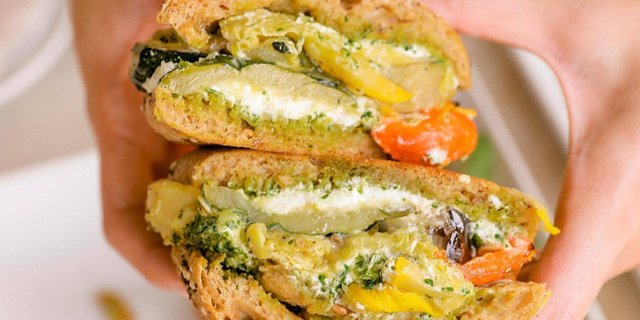 Roasted Vegetable Panini