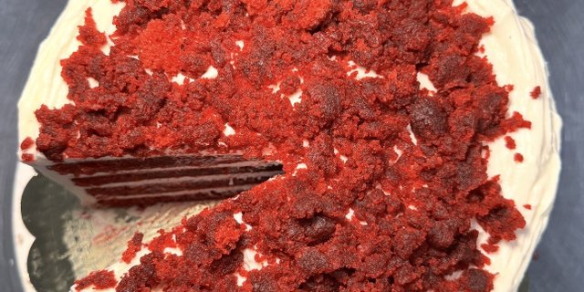 4-Layer Traditional Red Velvet Cake