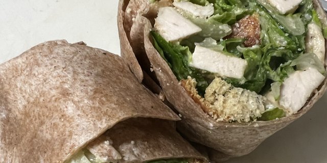 Chicken Caesar Salad Wrap