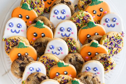 Halloween Cookie Tray