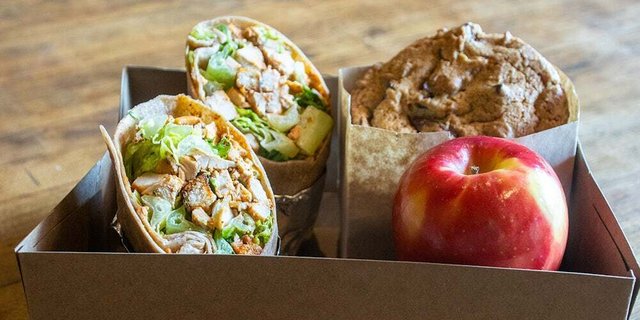 Chicken Caesar Wrap Box Lunch