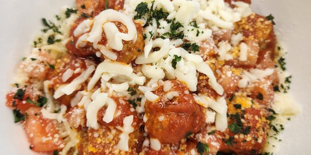 Parmesan Meatballs Marinara Meal