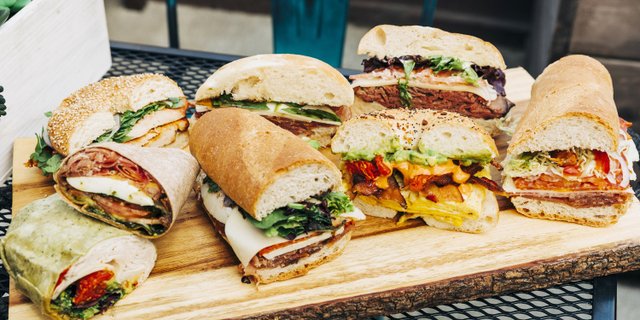 10 Individually Packaged Sandwiches or Wraps