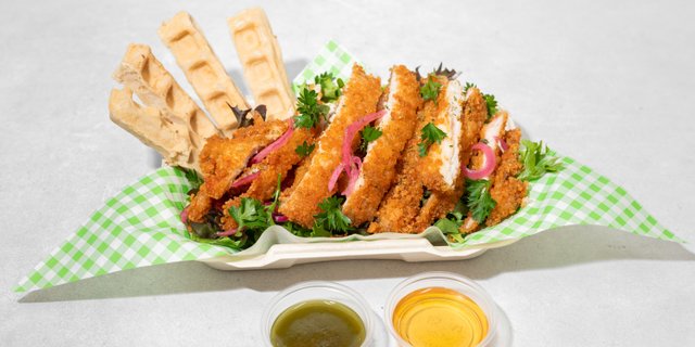 Crispy Chicken Salad