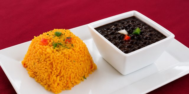 Beans & Yellow Rice