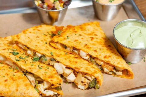 Grilled Chicken Quesadilla