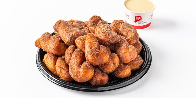 Korean Donut Platter & Dipping Sauce