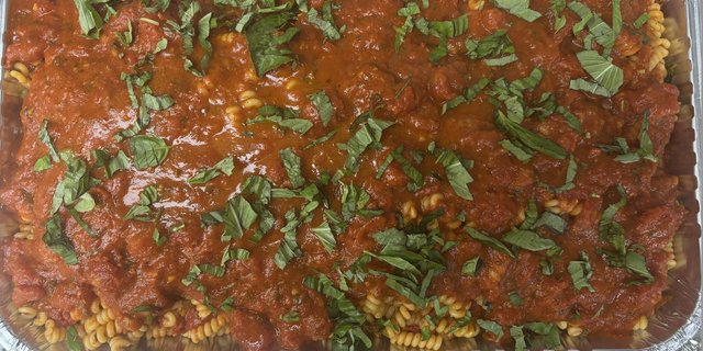 Pasta Pomodoro Tray