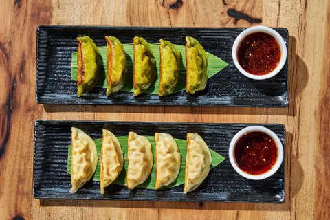 Vegetable Dumpling Platter