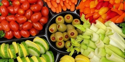 Vegetable Dip Tray