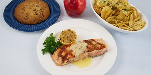 Grilled Salmon Boxed Lunch