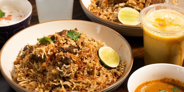 Goat Dum Biryani