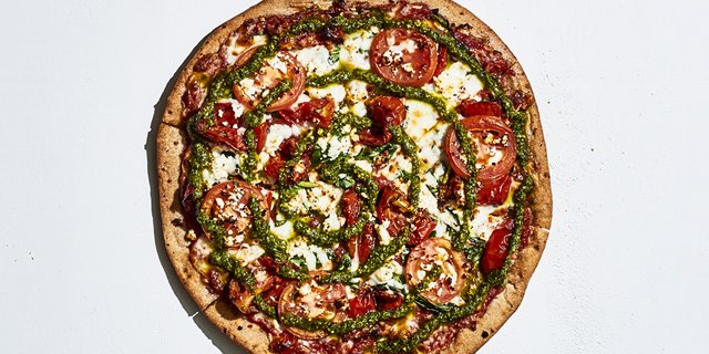 Gluten-Free Kosmic Karma Pizza